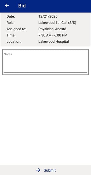 US Mobile app bid 2