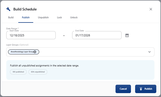 US Publish from date view